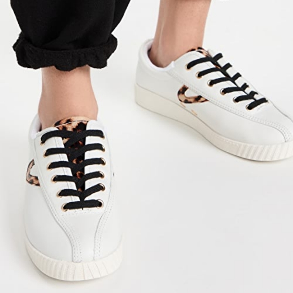 Tretorn Nylite Plus white Leather Sneakers - NEW